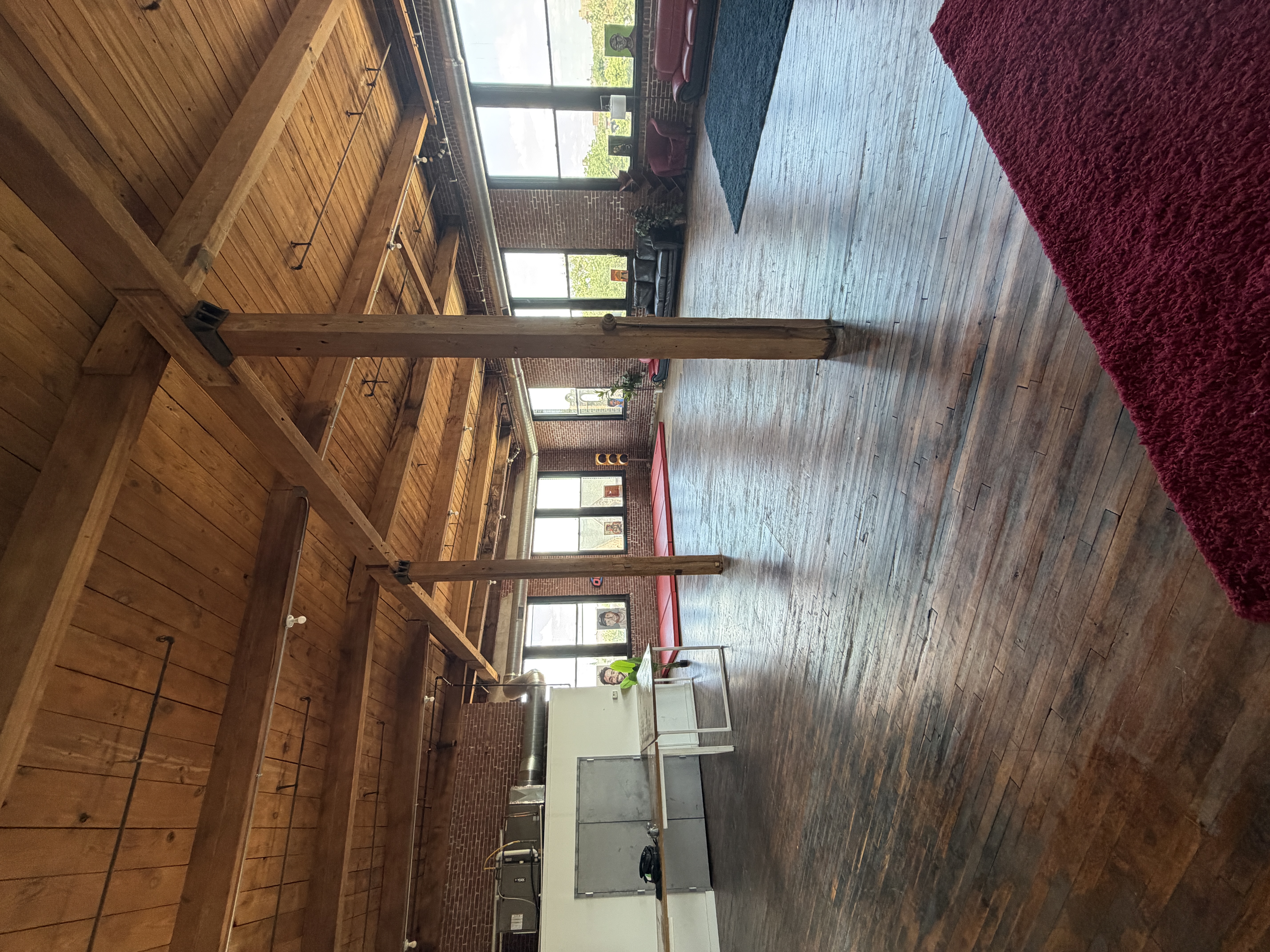 Philadelphia event space interior at The Loft 215 — exposed brick and natural light